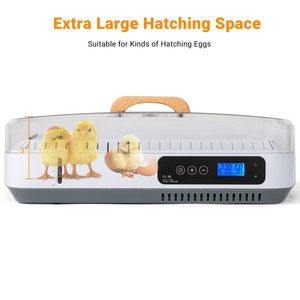 US 35 Automatic Egg Incubator with Turnover Temperature & Humidity Control Water Alarm-Model 73539812 - Product Image 5