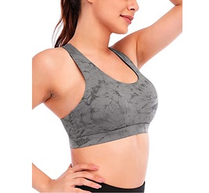 บราให้นมบุตรแบบมีซิปปิดด้านหน้าสำหรับผู้หญิง,บราให้นมบุตรเล่นโยคะ - Product Image 5