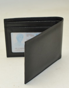 Coronet <b>Men's</b> Slim Bifold <b>Wallet</b> Pu Material Multi-Card Holder Minimalist Design Fold Closure Short Length - Product Image 5