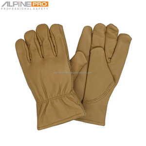 Customized Design Youth Size Safety <b>Gloves</b> Anti-Heat & Anti-Cut <b>Driver</b> Leather Workers <b>Gloves</b> Alpine Industries OEM Wholesale - Product Image 3