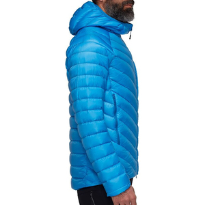 New Arrival <b>Canvas</b> Puffer <b>Jacket</b> Comfortable Men's Outdoor <b>Jacket</b> Best Quality with Front Logo OEM Wholesale Service - Product Image 3