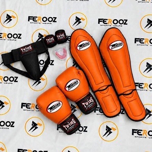 Top Selling Gears Protective Affordable for Kickboxing <b>MMA</b> Training Gear In Black Color Gloves <b>Shin</b> <b>Guards</b> Professional Boxing - Product Image 2