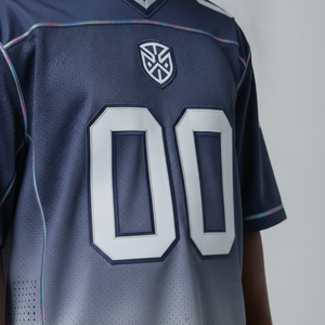 Maillots de baseball personnalisés de haute qualité à col en V, en forme d'éventail, respirants, grandes tailles, imprimés par transfert thermique, 100 % polyester - Product Image 6