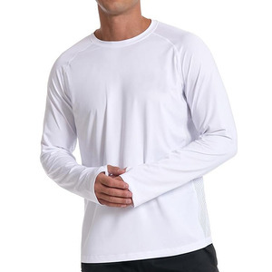 T-shirt de sport à manches longues pour homme 2026 – Extensible 4 directions, séchage rapide, idéal pour l'entraînement en salle de sport, coupe athlétique ajustée - Product Image 2