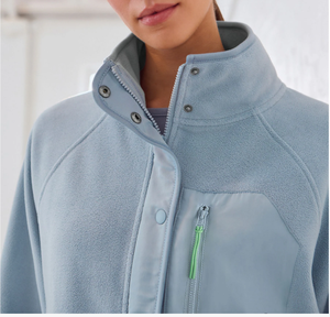 Women's Custom Made Oversized Crew Neck Sweatshirt Drop Shoulder Long Sleeve Pullover Solid <b>Plain</b> Color Acid Wash sweatshirt - Product Image 3