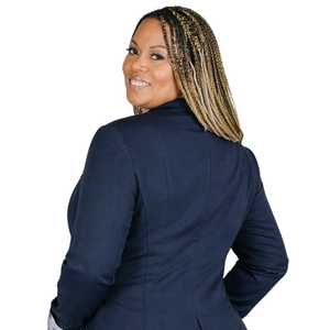 Blazer Azul Marino para Mujer Jack and Jill, Corte Entallado, Un Solo Botón, Chaqueta Formal de Oficina, Forrada, Estilo Casual Elegante, Venta al Por Mayor OEM - Product Image 5