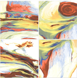 Próximamente: Azulejos de Porcelana para Paredes Interiores Soon Pegasus, 600x600mm, Textura de Flores y Plantas, Acabado Brillante, Antibacteriano, Resistente a Ácidos, Adhesivo - Product Image 1