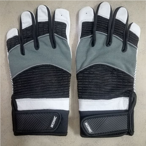 Gants de frappe de baseball en cuir/polyester/coton de haute qualité, respirants, ambidextres, pour adultes, sports - Product Image 5