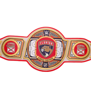 Cinturón de Campeonato Personalizado de los Florida Panthers, Cinturón de Lucha Libre de Alta Calidad, Artículo Coleccionable para Fanáticos de la NHL, Cinturones Deportivos Personalizados - Product Image 2