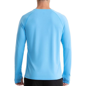 Vente en gros de t-shirts unisexes à col rond en coton 100% à manches longues, t-shirts à manches longues pour hommes, impression personnalisée de t-shirts pour hommes - Product Image 6