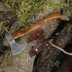 Hacha de Damasco Fabricada en Pakistán, Bajo MOQ, Servicio OEM, Hacha de Acero de Damasco de Primera Calidad - Product Image 2