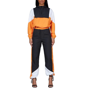Hot Sale Women <b>Plus</b> <b>Size</b> <b>Jogger</b> <b>Set</b> High Quality Custom Tracksuit Style Lightweight Hooded Waterproof Breathable Quick Dry - Product Image 1