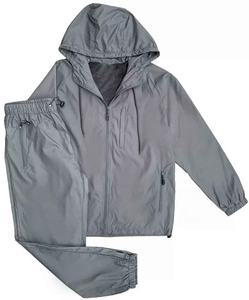 Windbreaker tracksuit comfortable breathable outfit for men and women designed for daily training workout and street style wear - Product Image 4