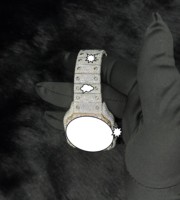 Montre automatique unisexe de luxe la plus vendue, avec cadran en moissanite, verre cristal, boîtier en acier inoxydable, mouvement analogique, 41 mm