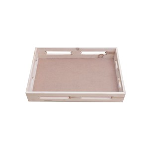 Bandeja de Servir de Madera de Pino Escandinavo al por Mayor |   Plato de madera con acabado oscuro desgastado - Product Image 3