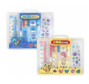 Set de Papelería Pokémon con Diseño Aleatorio, Útiles Escolares para Niños, Lápiz, Borrador, Sacapuntas, Regalo de Anime para Estudiantes, Venta al Por Mayor - Product Image 1