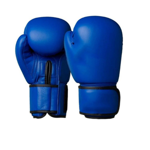 Gants de boxe en cuir de vachette sur mesure de haute qualité 12oz 16oz avec fermeture à lacets, évacuation de l'humidité, entraînement de fitness supérieur - Product Image 3
