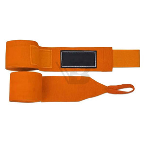 Custom Logo Boxing <b>Hand</b> Wraps with <b>Hand</b> Grips Waterproof & Breathable Cotton for MMA Sanda Kick Boxing-Unisex - Product Image 3