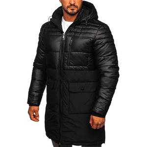 Vente en gros : Manteau d'hiver pour homme, style mode, haute qualité, matelassé en duvet de canard, coupe classique, col montant, à capuche, imperméable, réversible et chaud - Product Image 6