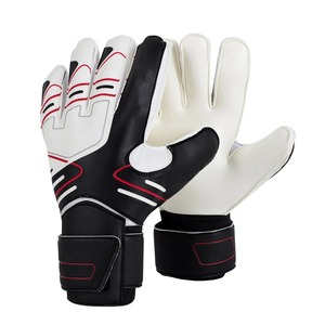 Football Goalkeeper Gloves Full Finger PU Leather Hook & Loop Adjustable Wrist <b>Strap</b> Non-Slip Breathable Unisex - Product Image 5