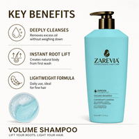 Shampooing et après-shampoing en gel éclaircissant, épaississant et volumisant, vegan, marque privée, naturel, biologique, sans parabène