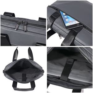 Sac pour ordinateur portable antichoc, grande capacité, sacoche pour ordinateur, sac à bandoulière imperméable, sac messager, étui avec logo personnalisé - Product Image 4
