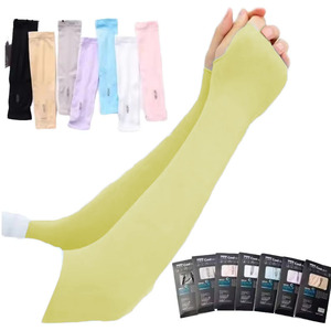 Mangas de brazo resistentes al agua para baloncesto, correr, ciclismo, voleibol, de secado rápido, con estampado digital, ecológicas - Product Image 1