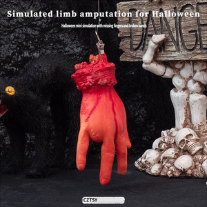 Accessoires d'horreur pour Halloween, maison hantée, cœur factice <span class=keywords><strong>de</strong></span> chambre secrète, mains simulées, <span class=keywords><strong>sang</strong></span>, mains <span class=keywords><strong>et</strong></span> pieds cassés - Product Image 2