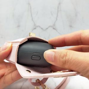 Mini <b>Pendant</b> Bag Keychain PU Zinc Alloy Car Keys Coins Lipstick And Earphones for Everyday Use Girls Ladies - Product Image 4