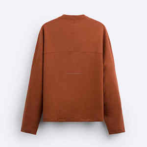 Precio barato al por mayor fabricante de secado rápido hombres sudadera bajo Moq ligero cómodo tela hombres sudadera Oem - Product Image 3