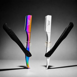 JRL Gold & Black Magnetic Luxury Stainless Steel Manual Straight Edge Razor with Custom Logo for Professional Barbers <b>Beard</b> <b>Care</b> - Product Image 1