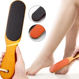 Professional Pedicure Rasp Tool for Dead <b>Skin</b> Crack Heels Pedicure Wood Foot File Rasp Callus Remover Foot <b>Scrubber</b> Care - Product Image 2