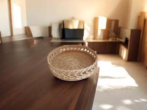 Bandeja de servir de ratán, ideal para servir de forma funcional y organizar el hogar, base de exhibición para plantas pequeñas, suculentas o terrarios - Product Image 5