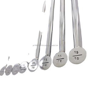 ชุดเครื่องมือขยายท่อปัสสาวะแบบกลวง Downz Clutton Manual German Surgical Stainless Steel Gynecology Bougies Urethral Dilator Holloware Set ได้รับการรับรองมาตรฐาน ISO13485 - Product Image 3