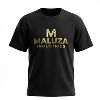 T-shirt court pour homme, coupe oversize, style streetwear, ourlet brut, en coton, personnalisable, tendance, vêtement décontracté d'été