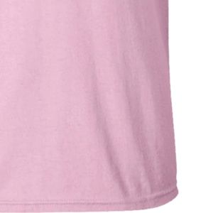 T-shirt rose imprimé graphique, manches courtes, col rond, en coton, personnalisé, style décontracté, streetwear, tendance, été - Product Image 4