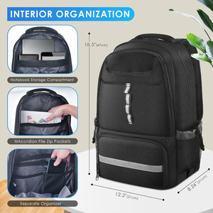 Sacs à dos de football personnalisés brodés, sacs d'équipe de football, équipement d'entraînement sportif, fabricant OEM Pakistan, exportation mondiale - Product Image 5