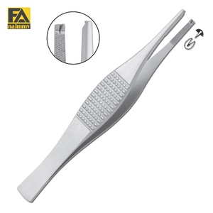 Pinzas para Tejidos Ferris Smith, Instrumento Quirúrgico de Acero Inoxidable, Certificado CE ISO13485 Clase I, Uso Manual - Product Image 1