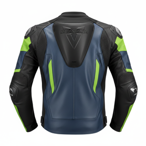 Blouson de moto en cuir entièrement personnalisable – Choisissez votre protection, votre couleur et votre coupe - Product Image 4