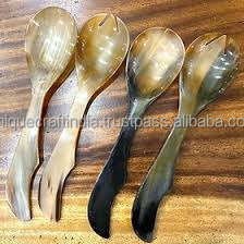 Vente en gros de cuillère en corne biologique, décoration d'intérieur classique, artisanat unique d'Inde, avec corne de buffle d'eau naturelle - Product Image 2