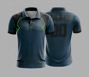 เสื้อโปโลทีมรักบี้ พิมพ์ลายสปอร์ต แขนสั้น แห้งเร็ว พิมพ์ลายแบบซับลิเมชั่น คอปกติดกระดุม เสื้อลำลองฤดูร้อน - Product Image 4