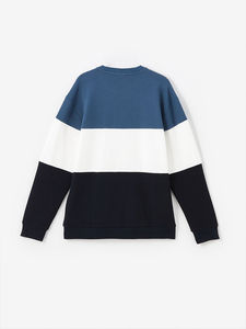 Sudadera de Cuello Redondo en 3 Colores, Sudadera Holgada de Color Sólido, Prenda Informal de Punto de Algodón para Invierno, Ropa Personalizada - Product Image 2