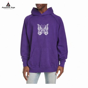 Sweat à capuche homme personnalisé avec logo imprimé numérique/sérigraphié sur le devant, en molleton de coton premium, avec poche, imperméable et à séchage rapide, coupe classique - Product Image 1