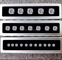 Berlian Solitaire Bentuk Cushion Grosir 5.80MM Buatan Laboratorium Potongan Excellent Warna DEF Kejernihan VS-Si Untuk Perhiasan Kustom