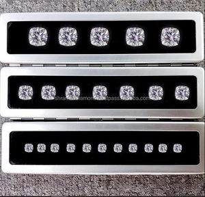 Diamantes Cultivados en Laboratorio CVD/HPHT, Color DEF, Claridad VVS-VS, Corte Excelente, Forma Cojín, 0.23-0.29 Quilates por Pieza, Piedras Sueltas a Granel - Product Image 5
