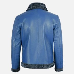 Chaqueta de Cuero Clásica con Peluche al por Mayor |   Diseño de lujo para chaquetas de piel para uso informal y formal - Product Image 4