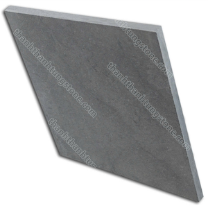 Carreaux de porcelaine en pierre bleue sablée pour l'extérieur, élégants et modernes, Surface antidérapante pour la piscine entoure les allées de jardin pour les villas - Product Image 2