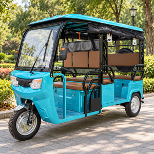 Tricycle cargo, modèle indien Bajaj, nouveau tuk-tuk élégant, tricycles, mototaxi, auto-rickshaw à 3 roues, taxi ouvert pour passagers, taxi pas cher - Product Image 2