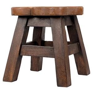 Tabouret en bois de pin sculpté à la main en forme d'animal, vente en gros |   Moradabad - Product Image 4