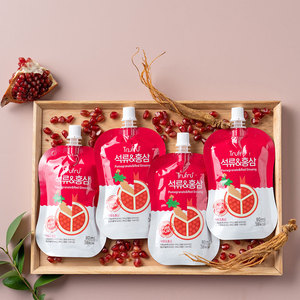 [Pure Bright Warm Cooperative] Boisson naturelle à la grenade et au ginseng rouge, boisson énergétique saine, soutien immunitaire, rafraîchissant - Product Image 3